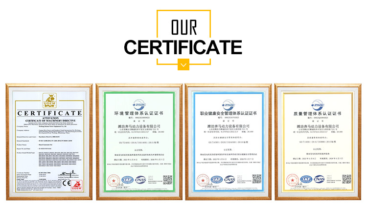 Certifications