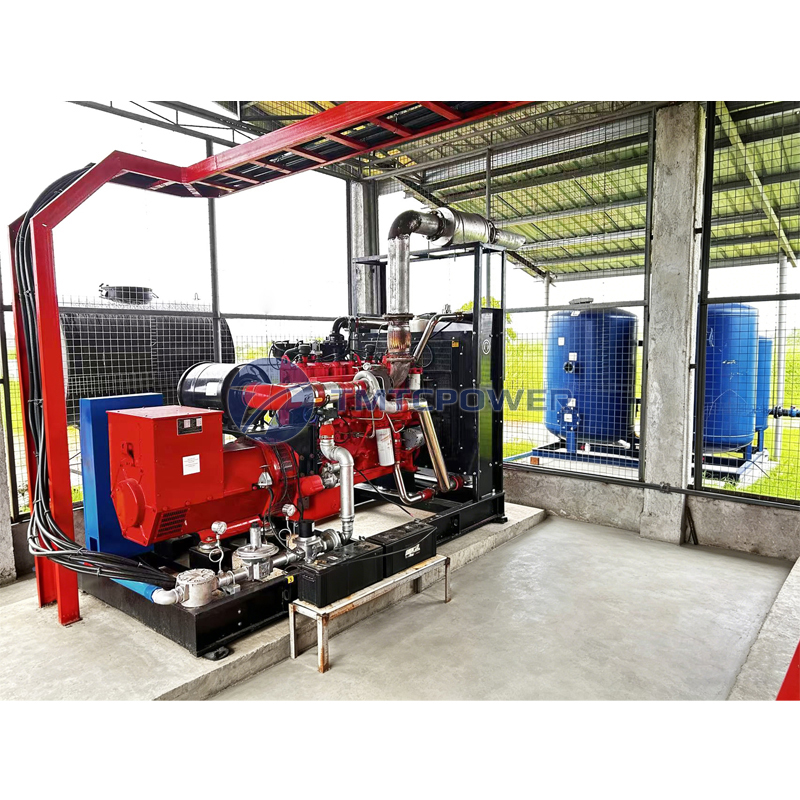 Farm Use Biogas Plant 20kw Biogas Electric Generator Set Price For Sale