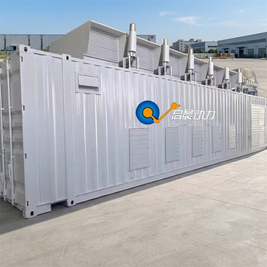 1200kw 1500kw 1800 kw Soundproof Container Generator Set Natural Gas Generator Efficient Power Plant with Containerized Design