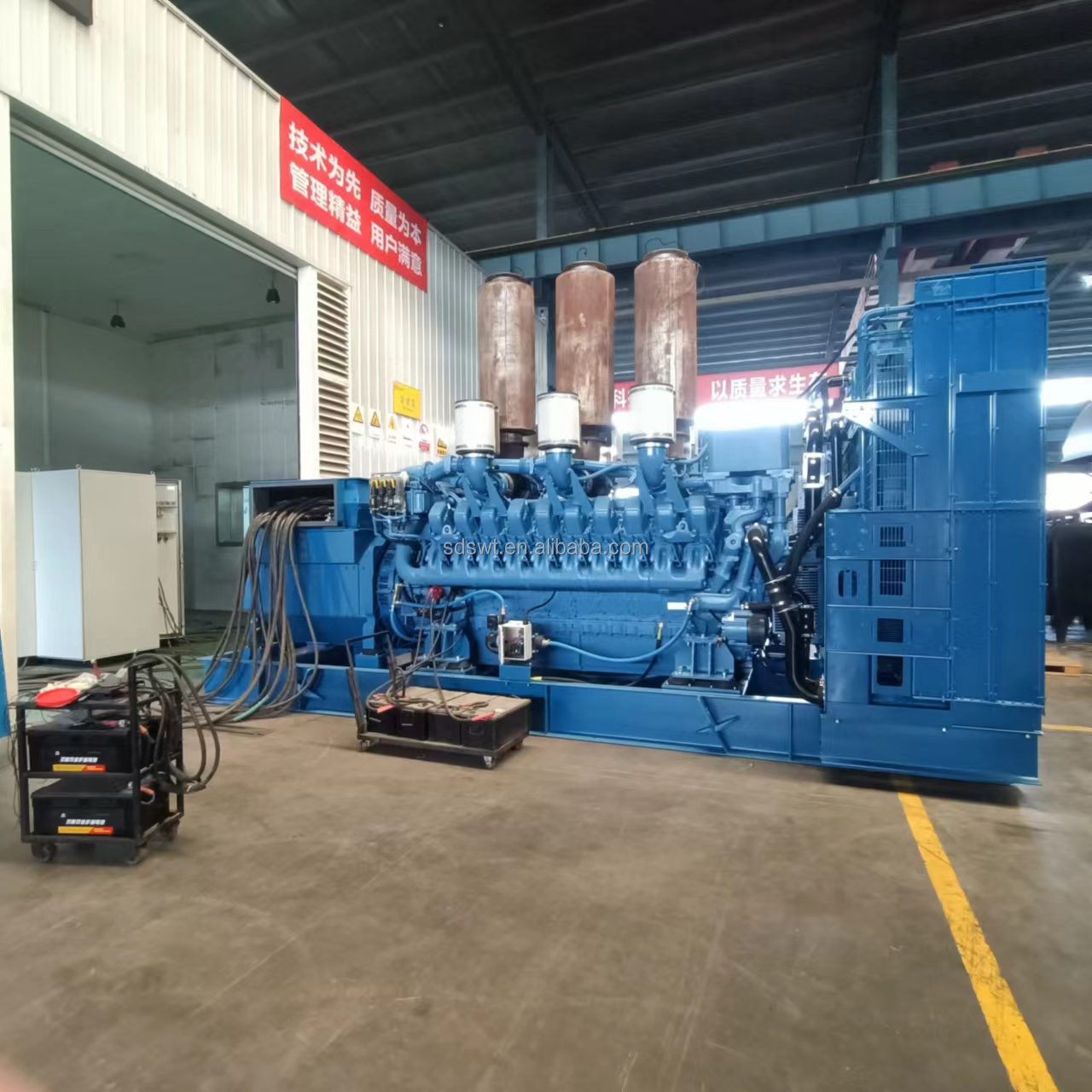 Portable Diesel Generator Set 2000kw 24000kw Towable Diesel Generator Set 3 Phase Silent Trailer Mounted for Construction Site
