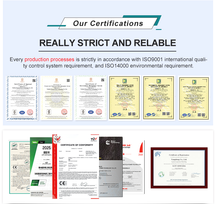 Quality Standard Certificate