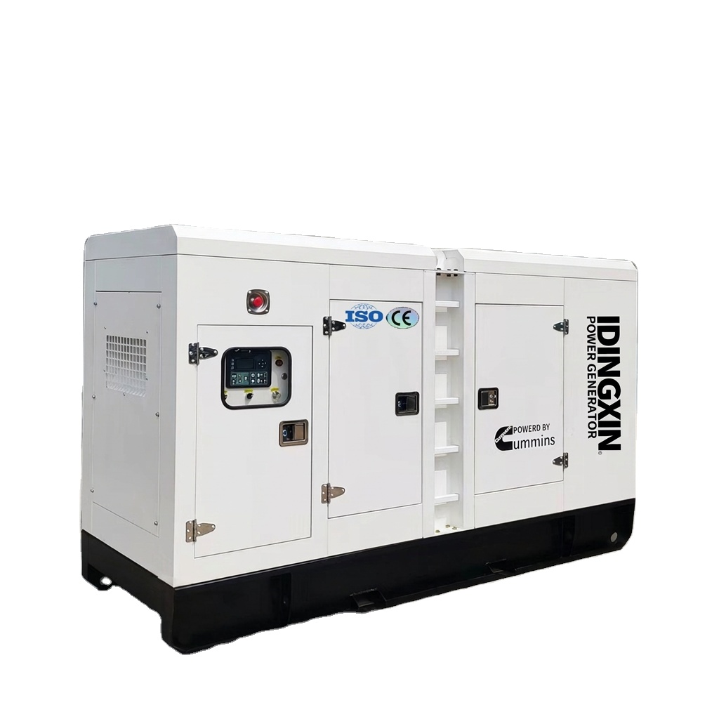 3-Phase Super Silent Diesel Generator Set 30kVA to 400kVA Industrial Electric Power Genset for Standby Emergency Use