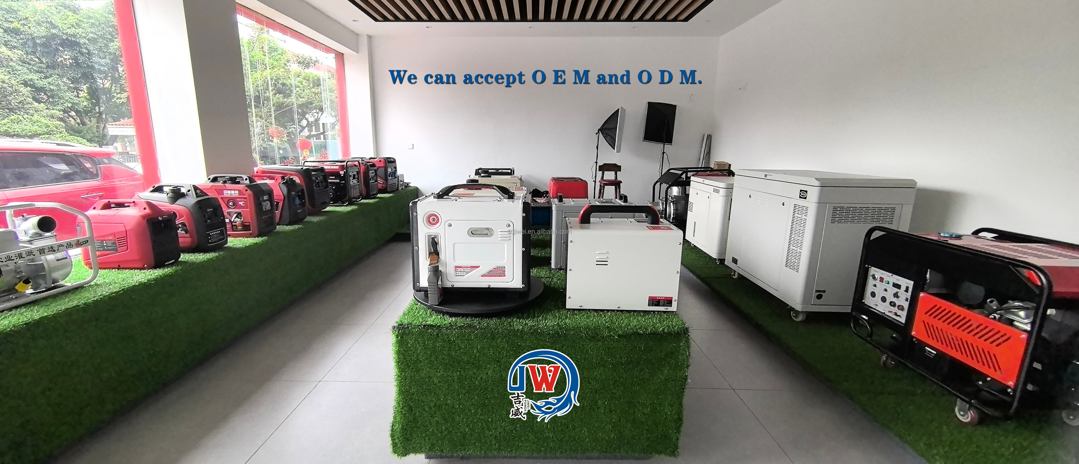 Small generator set exhibition hall