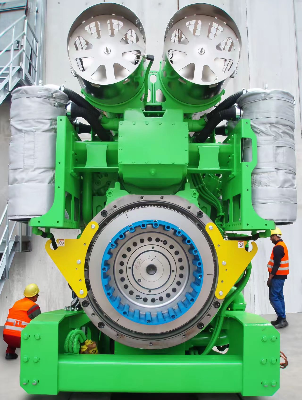 New Jenbacher Gas Engine 2000 kW 3 MW J420/J312/J320 Series Containerized Natural Gas/Biomass Gas Biogas Generator Sets Water