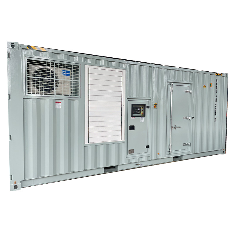 1250KVA Container Diesel Generator Set 1000KW Mechanical Governor Auto Start System Competitive Price