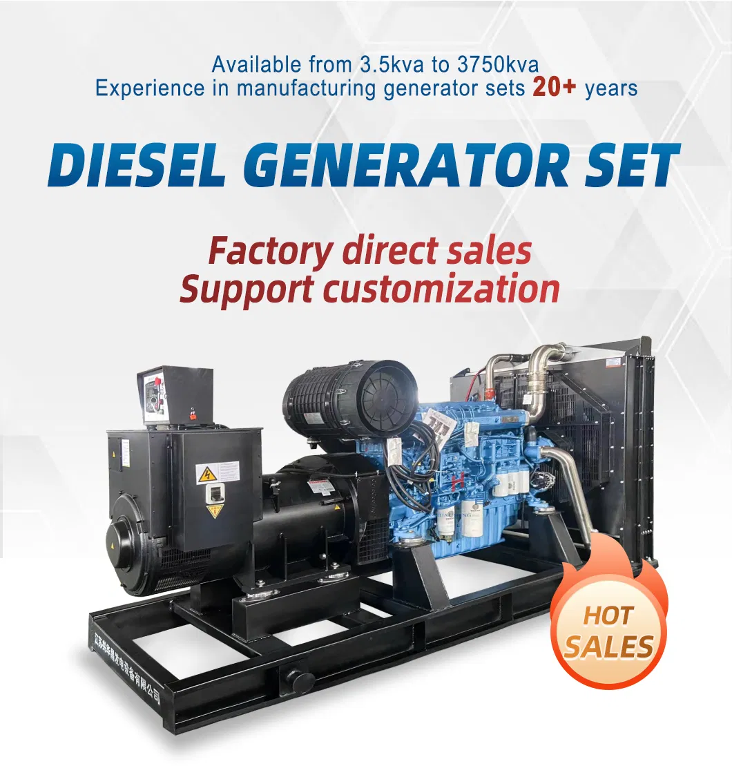 Sturdy 375kVA Marine Diesel Generator Set for Reliable Power