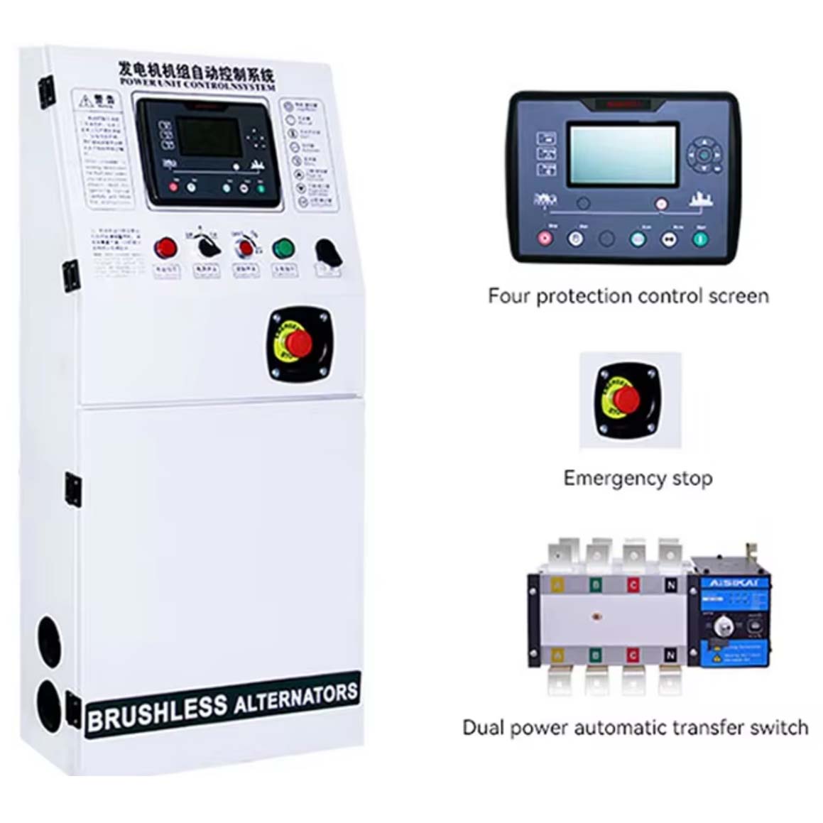 Natural Gas Generators Set Price 30kva 50kw 100kw 200kw 400kw 500kw 800kw 1mw/1000KVA Cummins Power Plant LPG Silent Generator