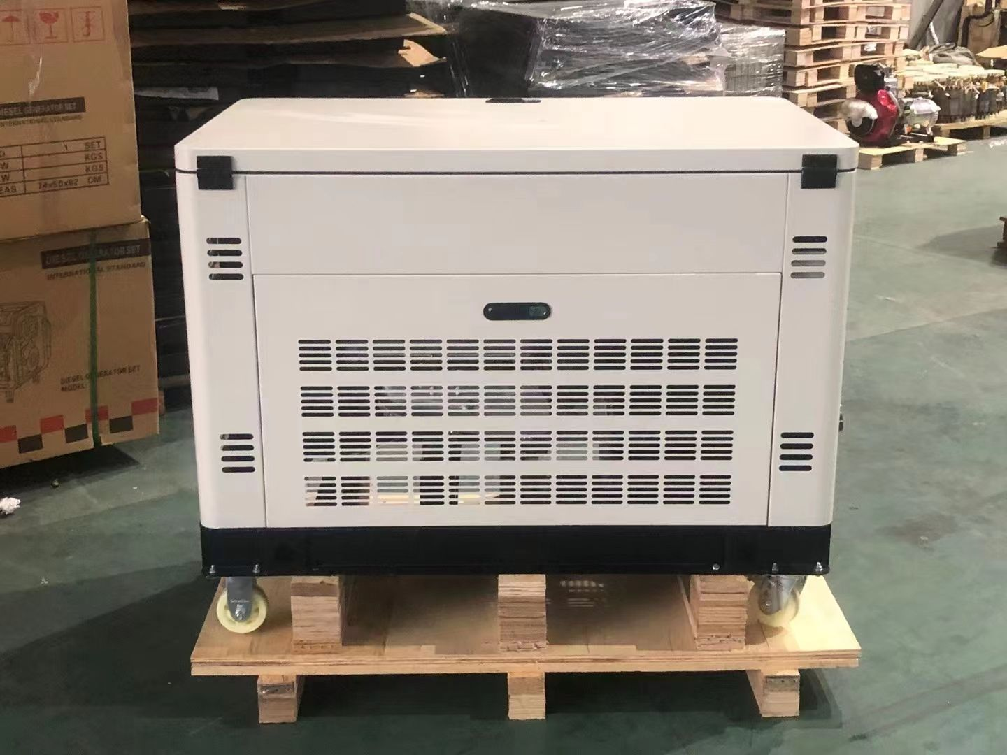 Open 11KW 12KW 13KW 14KW 17KW 18KW Portable Dual Fuel Gas Generator Set Natural Gas Gasoline Power Inverter Propane Generator