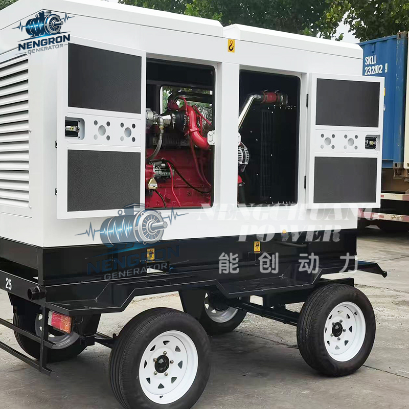 Nengron 80kW Natural Gas Silent Generator 50Hz IP67 1500 RPM CE ISO Certified Residential Farm Standby