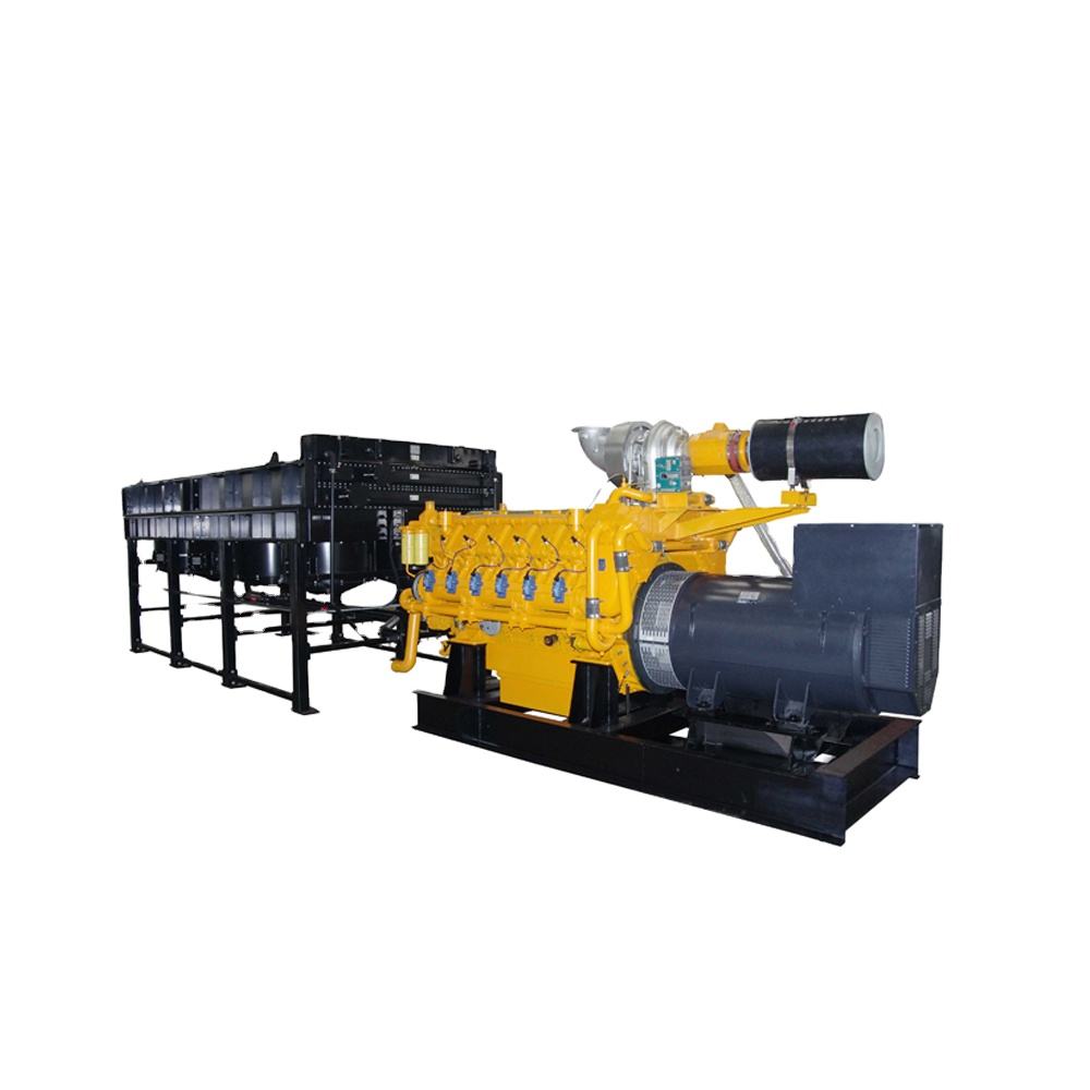 Gas Generator Set New Popular Natural 800kw 1000kw 1200kw Provided Electricity Generator Power Plant Service Machinery Overseas