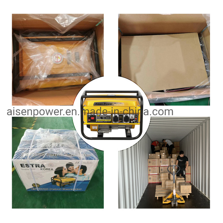 Aisen Portable Gasoline Generator Set for Home Backup Power