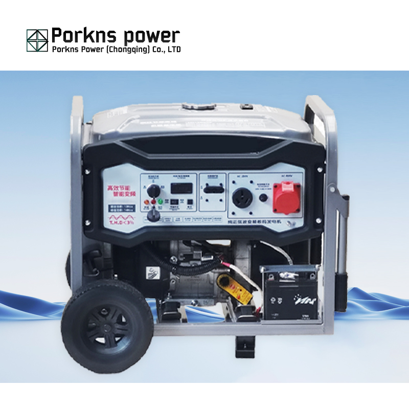 Porkns 3kw 5kw 8kw 10kw Gerador De Gasolina Ohv Open Frame Type Portable Gasoline Generator Set
