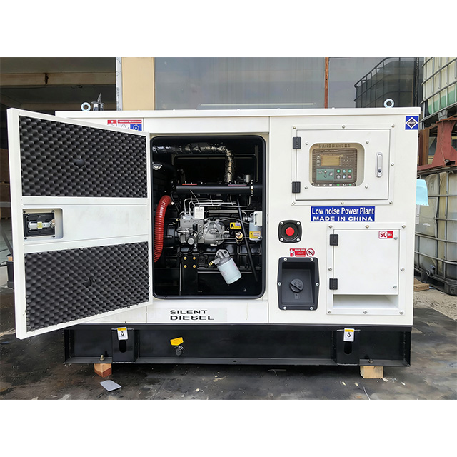 Mobile Trailer Diesel Generator 25Kva 30Kva 60Kva 75Kva 230V 480V 4 Wheels Silent Frame Generador Power Plant Soundproof Design