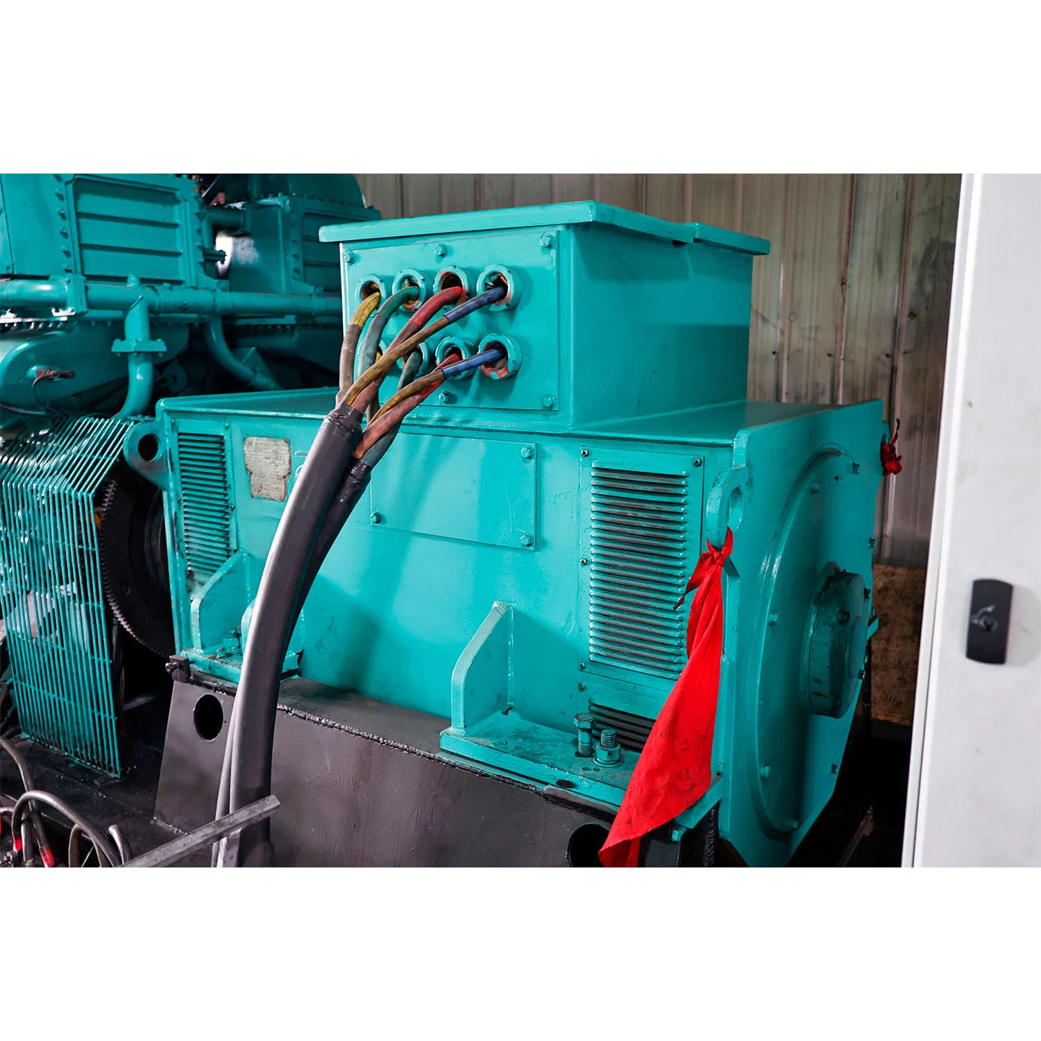 5000kw Dual Fuel Gas Generator Set with 1000 Rpm Rotation Speed