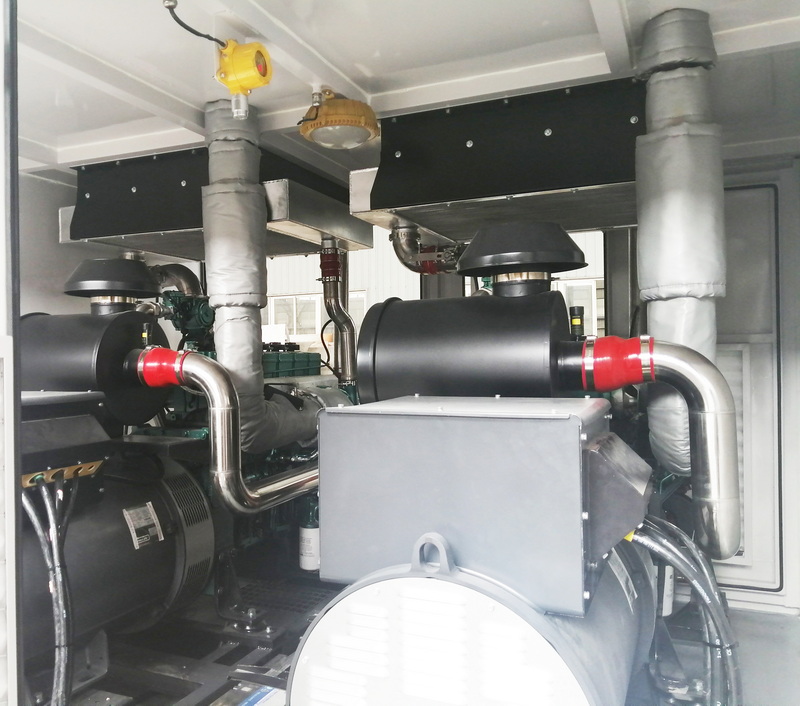 Customized Sound Proof Silent 250KW to 16MW Natural Gas Biogas Generator Set and Gas Powered Engined Generator