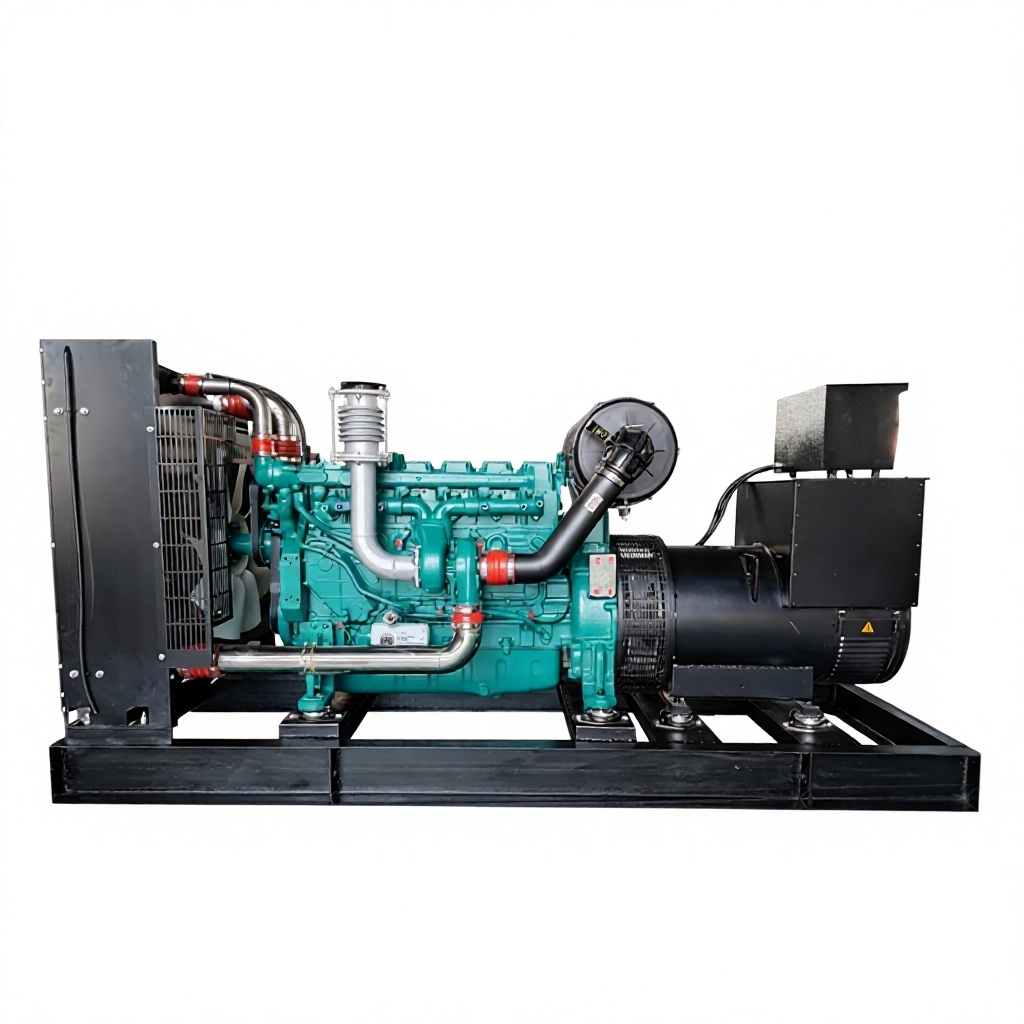 250KW Commercial Standby Diesel Generator Set Brushless All-Copper Motor ATS Options 50/60Hz Frequency for Emergency Use