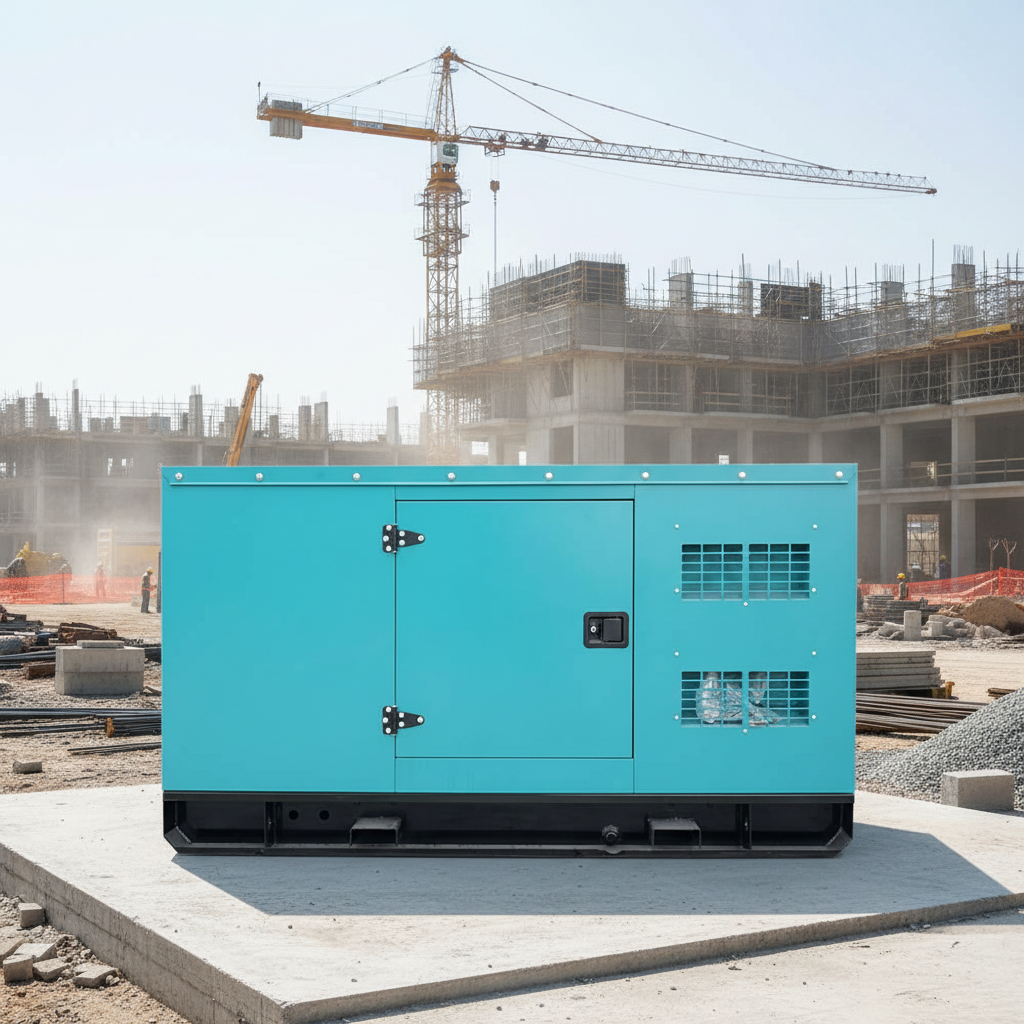 50KW 220V 50Hz 1500rpm Auto Start Portable Diesel Generator with Wheels for Easy Transportation Outdoor Events Emergency Rescue