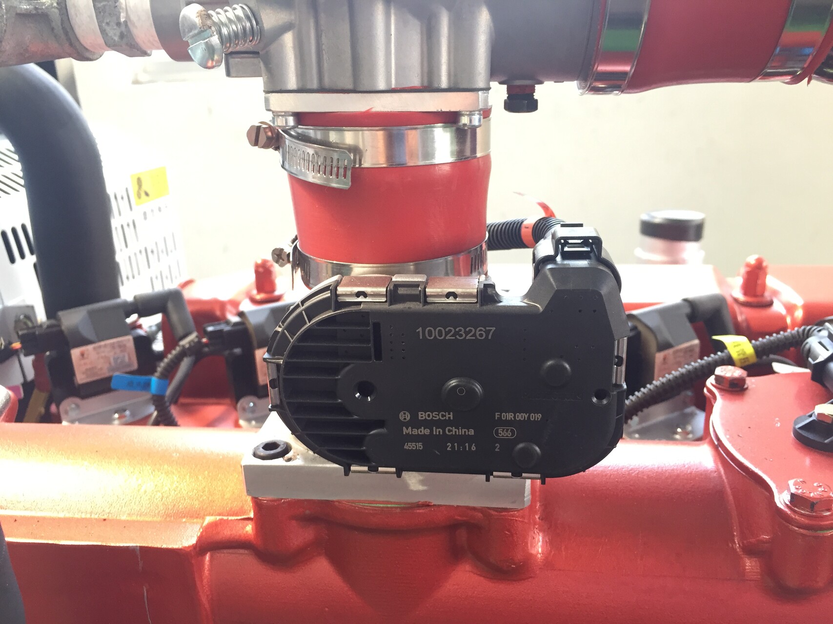 High Power Efficiency 95% Biogas Generator 60kW Natural Gas With Remote/Auto Start System DC 220V IP23 Water Cooling