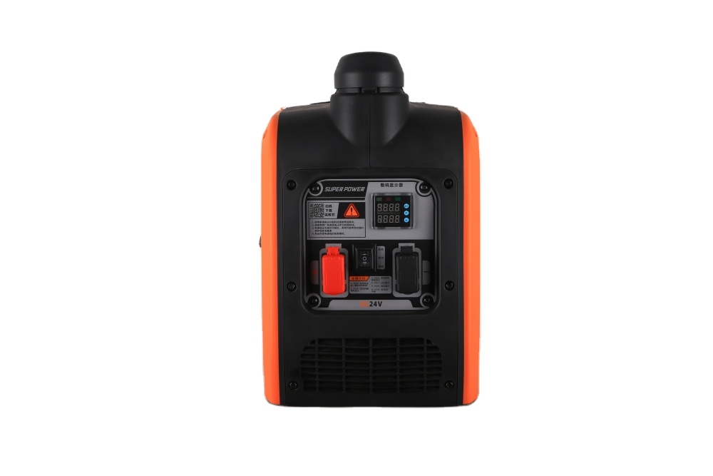 AC Single Phase DC 12V 1000W Gasoline Inverter Generator Set