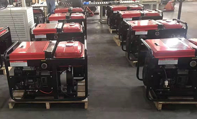 Portable Petrol Motor Inverter Electric Power Two Cylinders 7kw 8kw 12kw 10kw Gasoline Generator Set for Honda Engine