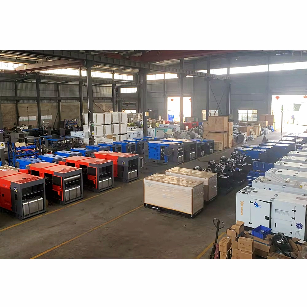 YHS-PT-009 Soundproof Inverter Gasoline Generator Frequency Conversion Portable Silent Gasoline Generators 8KW 100 Kva Generator