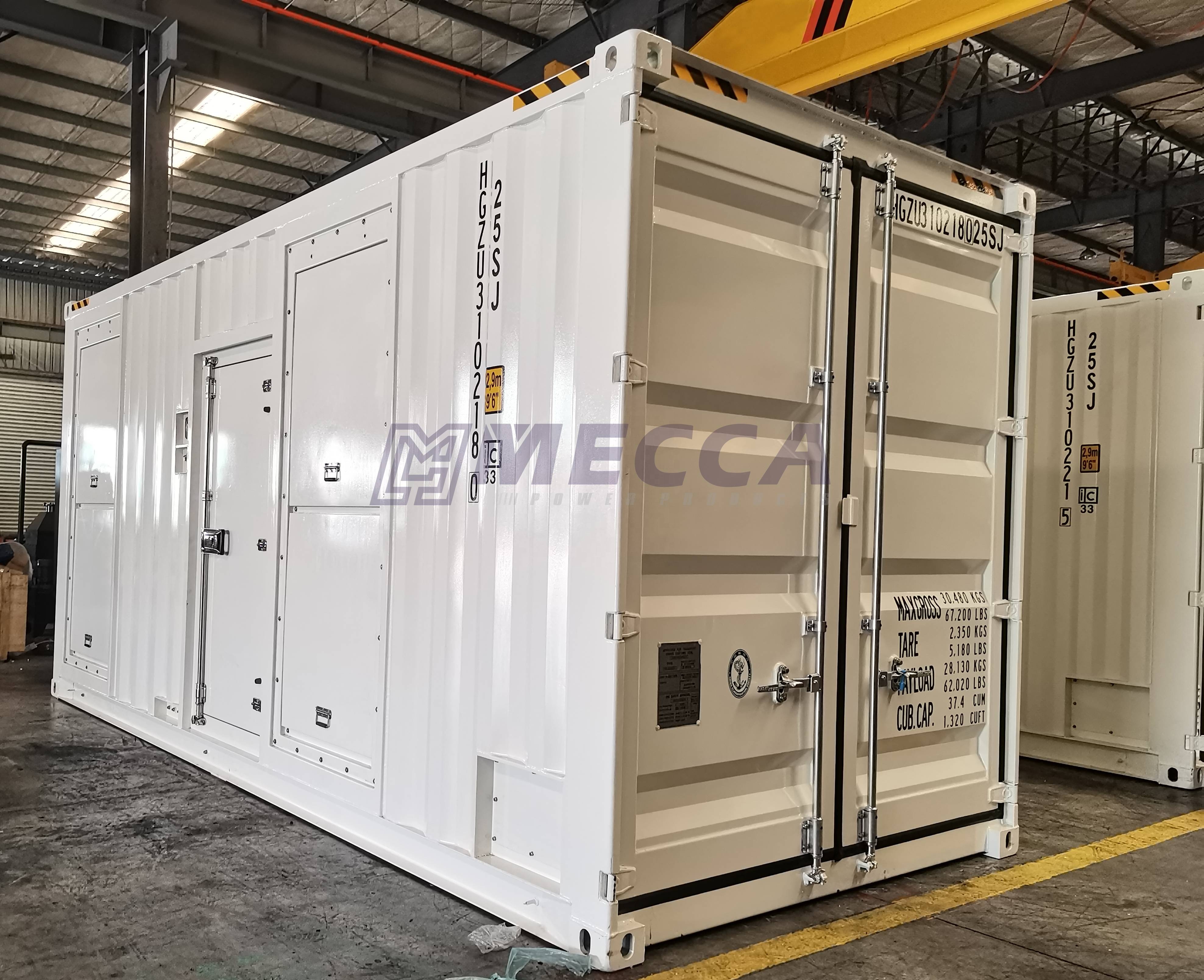 Containerized diesel Generators Cummins/Mitsubishi/MTU/Baudouin 2500KVA 2000KW Generator Container Type