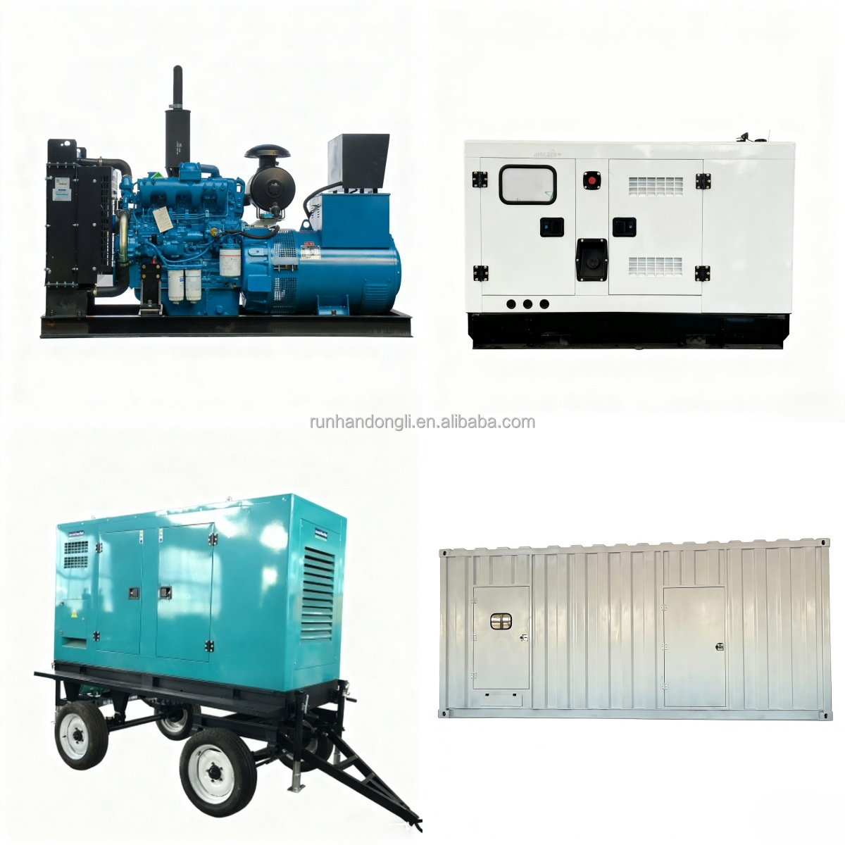 35KW Silent Type Portable Trailer Diesel Generator with Branded Engine ATS Easy Maintenance Long Service Life for Farm and Ranch