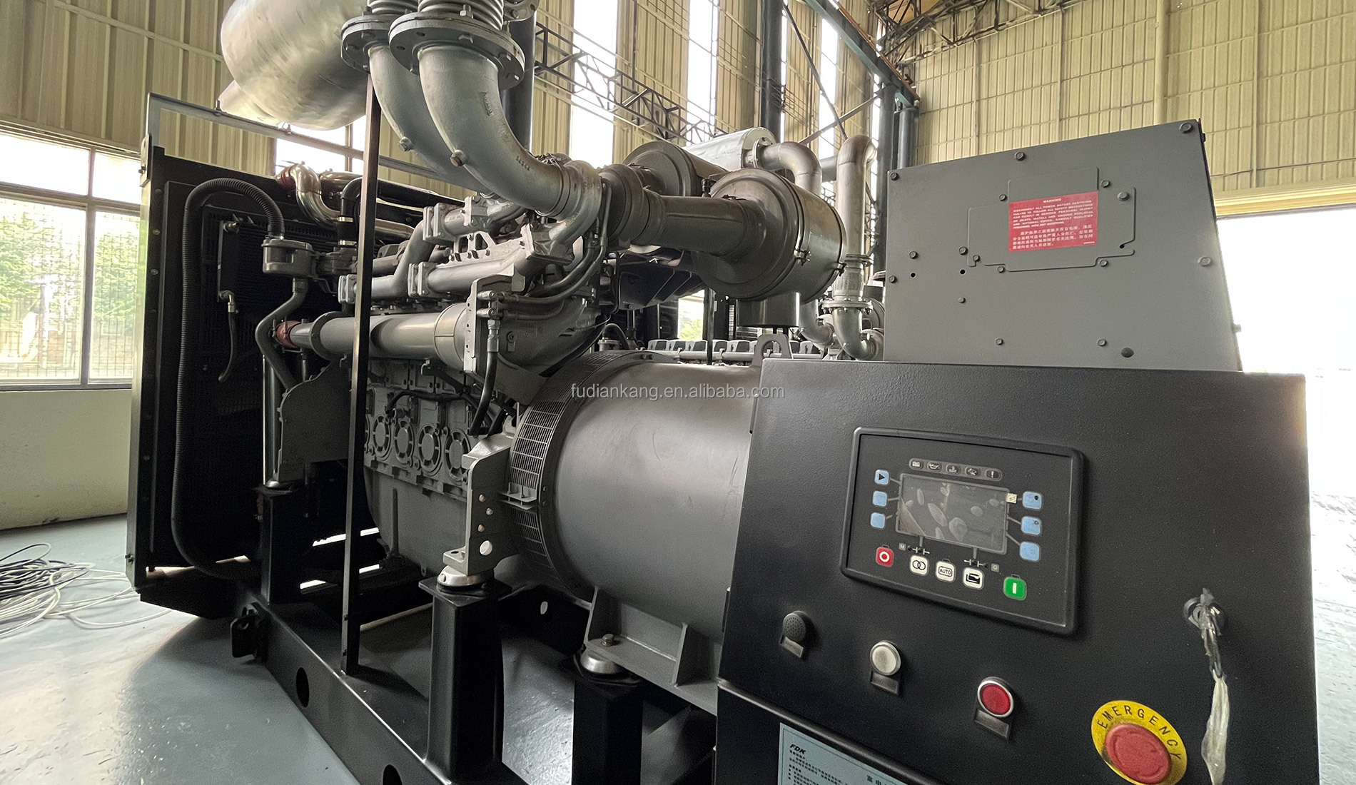 Used 4006-23TAG3A Generator Set Diesel Genset, 640KW 800KVA Second-hand Standby Power Generators, 400V 50Hz Backup Gensets