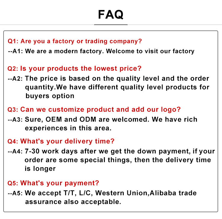 FAQ Quick Guide
