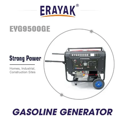 Eyg9500ge 8000W 8.500W Portable Gasoline Generator Open Frame Conventional Generator