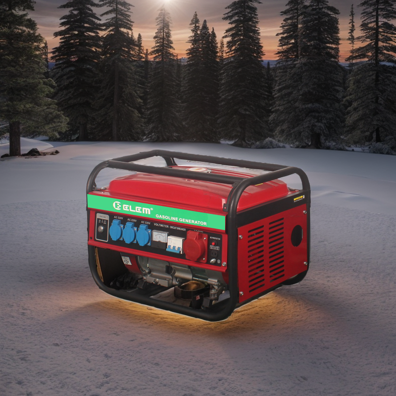 2.5kVA to 10kVA Portable Gasoline Diesel Generator Set for Home and Business