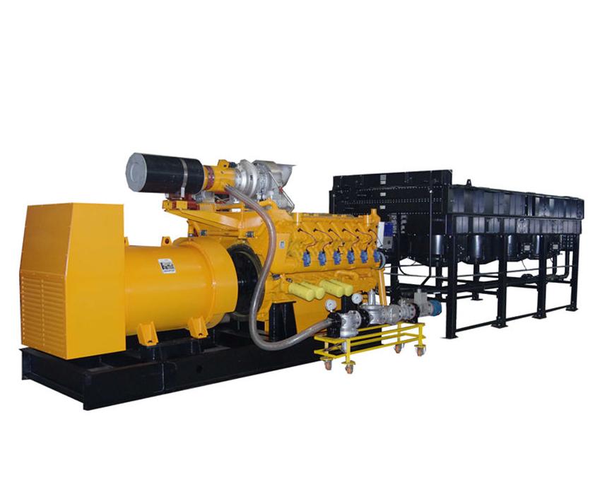 Gas Generator Set New Popular Natural 800kw 1000kw 1200kw Provided Electricity Generator Power Plant Service Machinery Overseas