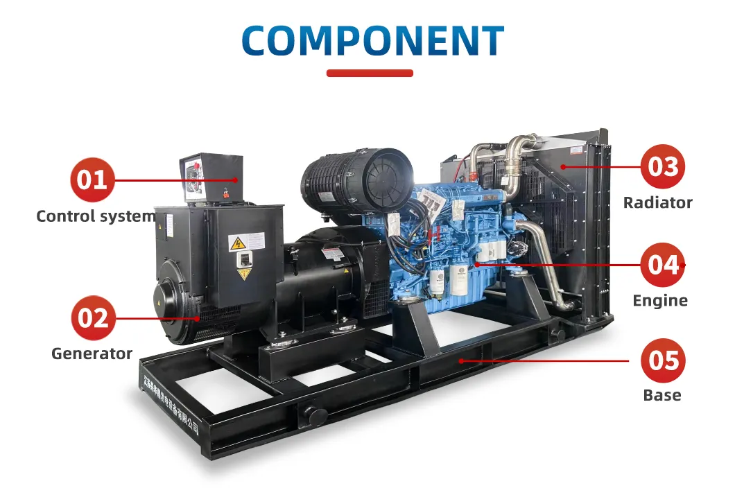 Sturdy 375kVA Marine Diesel Generator Set for Reliable Power