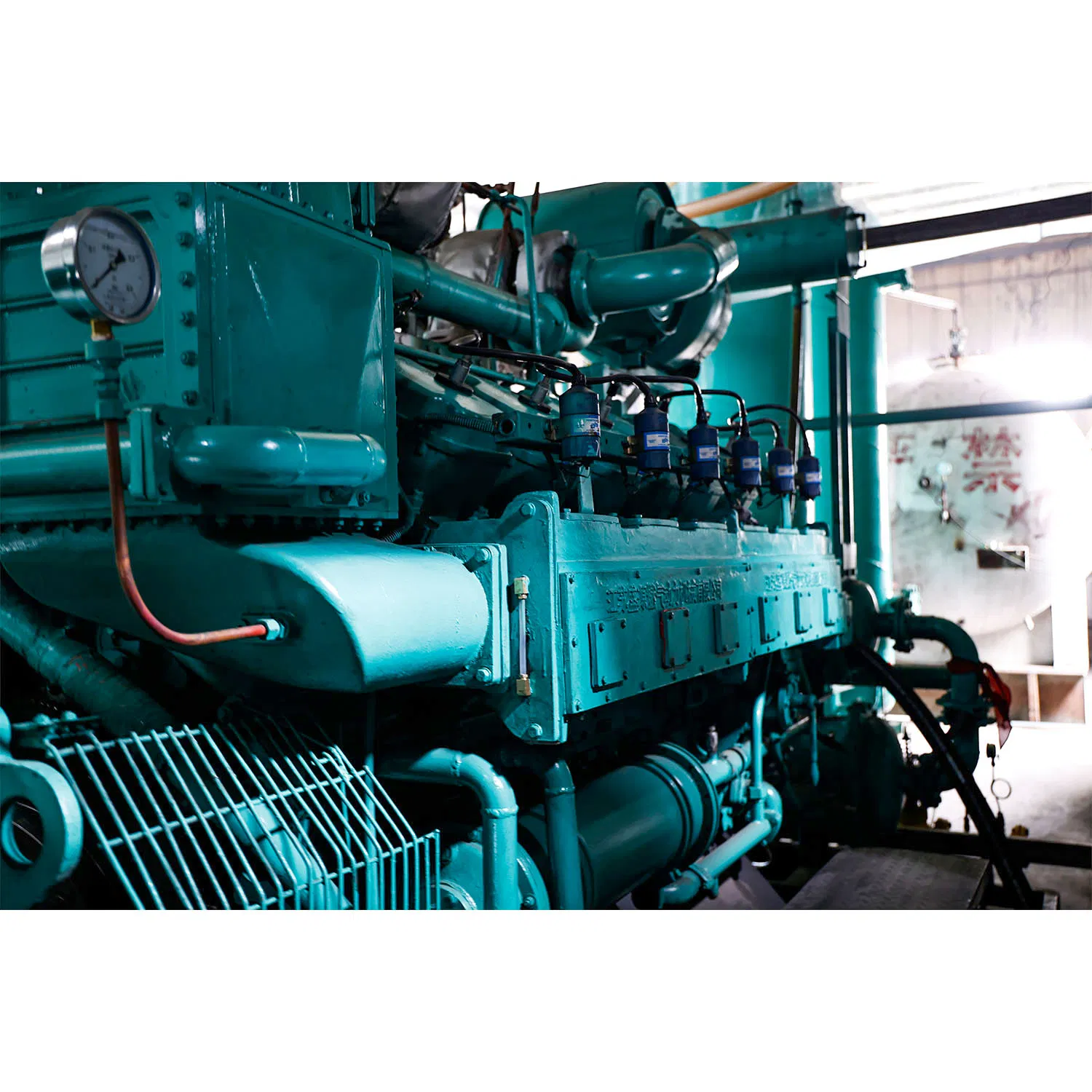 5000kw Dual Fuel Gas Generator Set, Low Emission, High Output