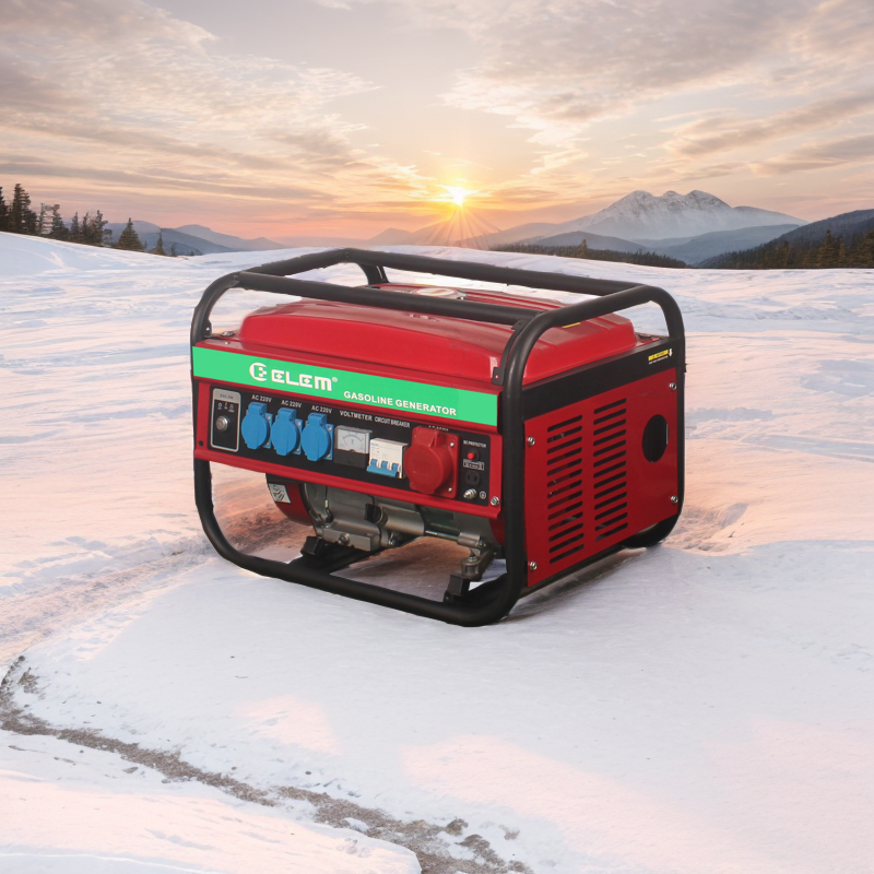 900W to 8000W Portable Gasoline Generator Set for Home and Industrial Use