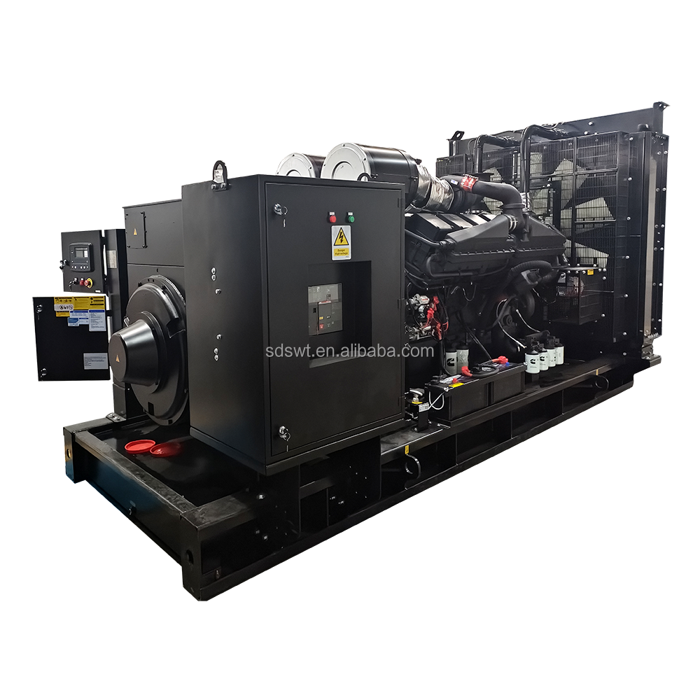 Factory Sales 800KW KTA38-G5 Gas Turbine Generator Set Natural Gas Continuous Power Electric Start Auto Open Water Cooling