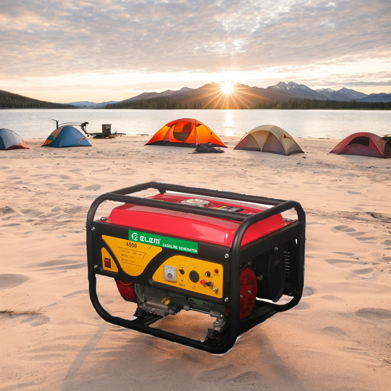 5kVA to 8.75kVA Portable Gasoline Generator Set with Solar Power Integration
