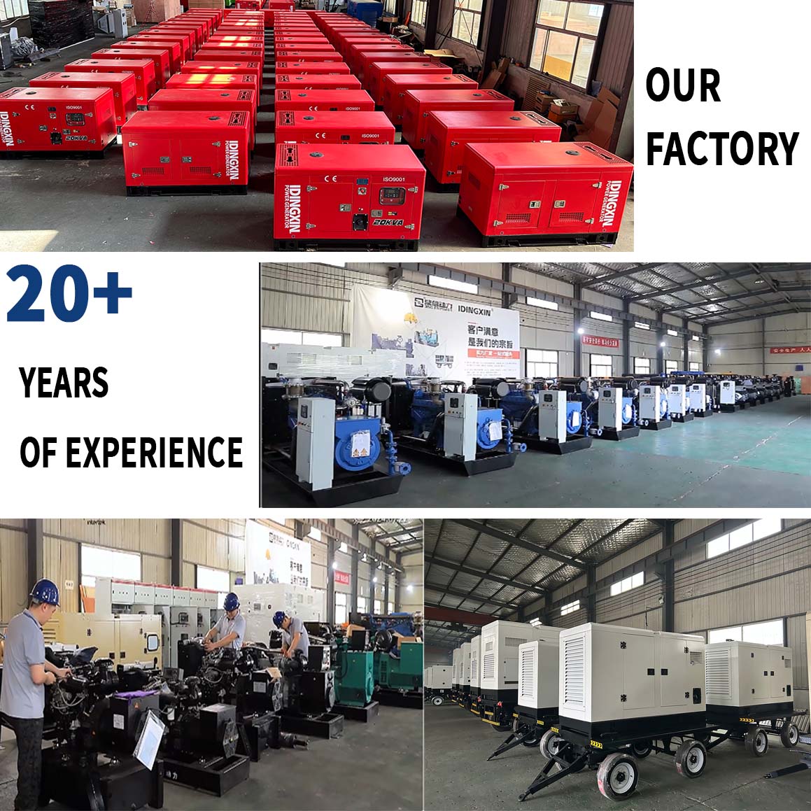 Large Container diesel Generator 600kva 800kw 1000kva 1mw Super Silent Generator Set