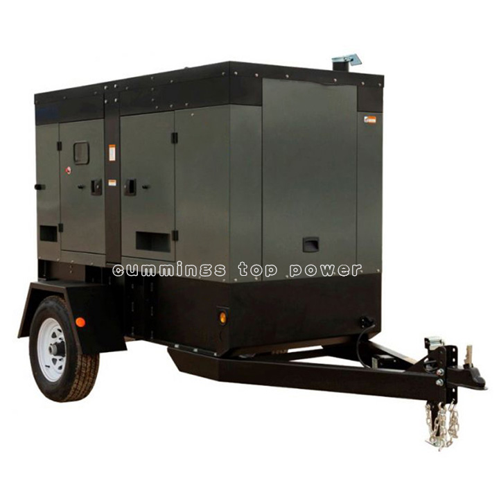 Diesel Generators Set 80Kva/120Kva/200Kw/120Kw/100Kva/150Kw Standby Backup Super Silent Auto Start with Trailer