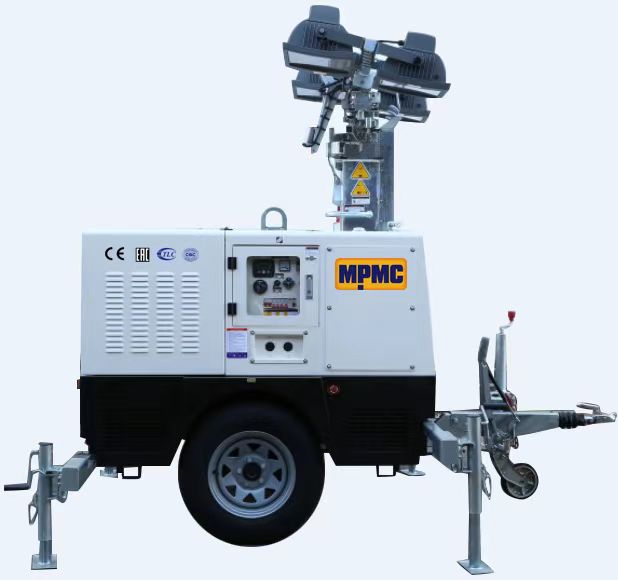 Factory Price Brushless Alternator16kw 20kva Trailer Soundproof Mobile Silent Diesel Light Tower Generator with Smartgen