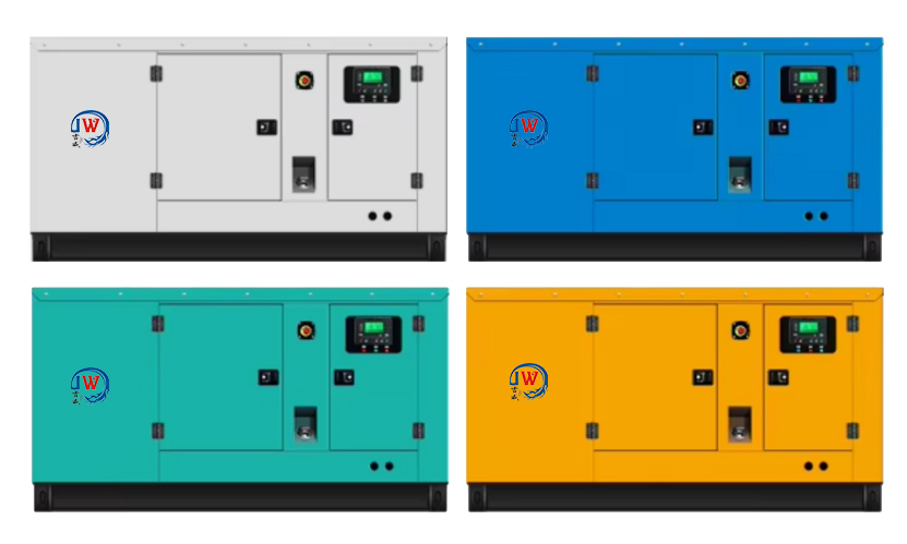 800KW 1000kva Water-Cooled Gas Generator Set CNG Turbine Generator for Natural Gas High Performance