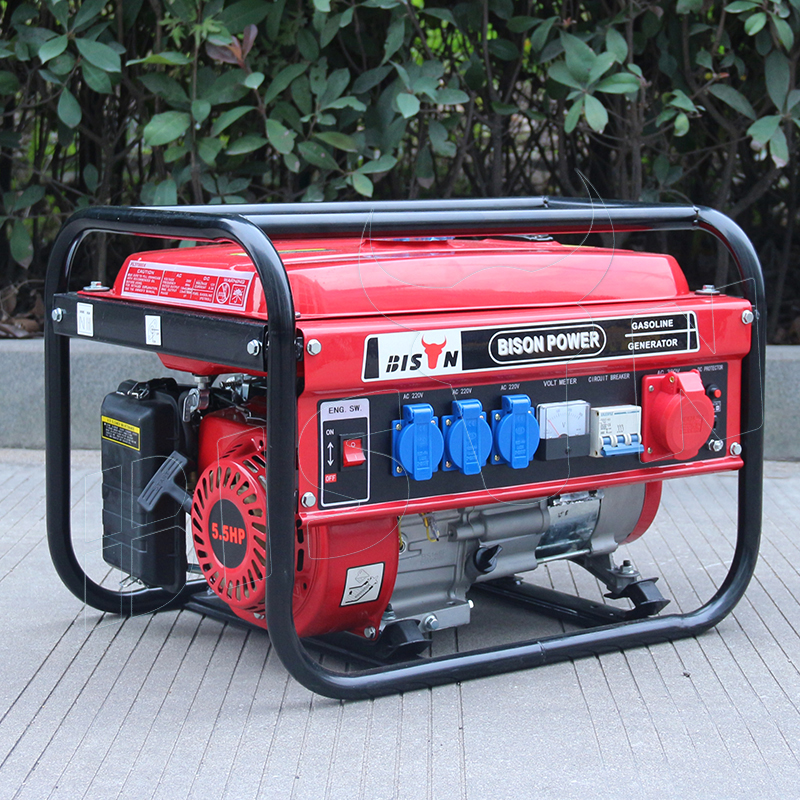 4 Stroke Air Cooled 2.5kva 2000w 2kw 5.5hp 110v 220v Silent Three Phase Portable Power Small 2500 Gasoline Generators For Sale