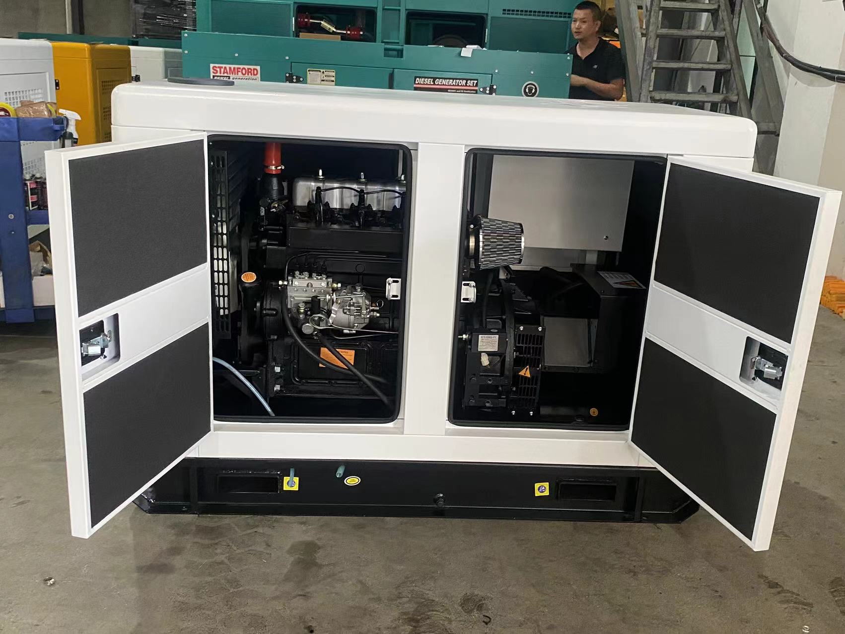 Diesel Generator Right View