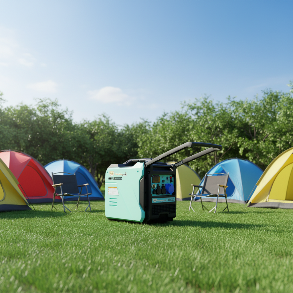 5KW 5000W Quiet Multi Fuel Inverter Generator 4 Stroke Portable Electric Start EPA Certified 50/60Hz Home Backup Outdoor Camping