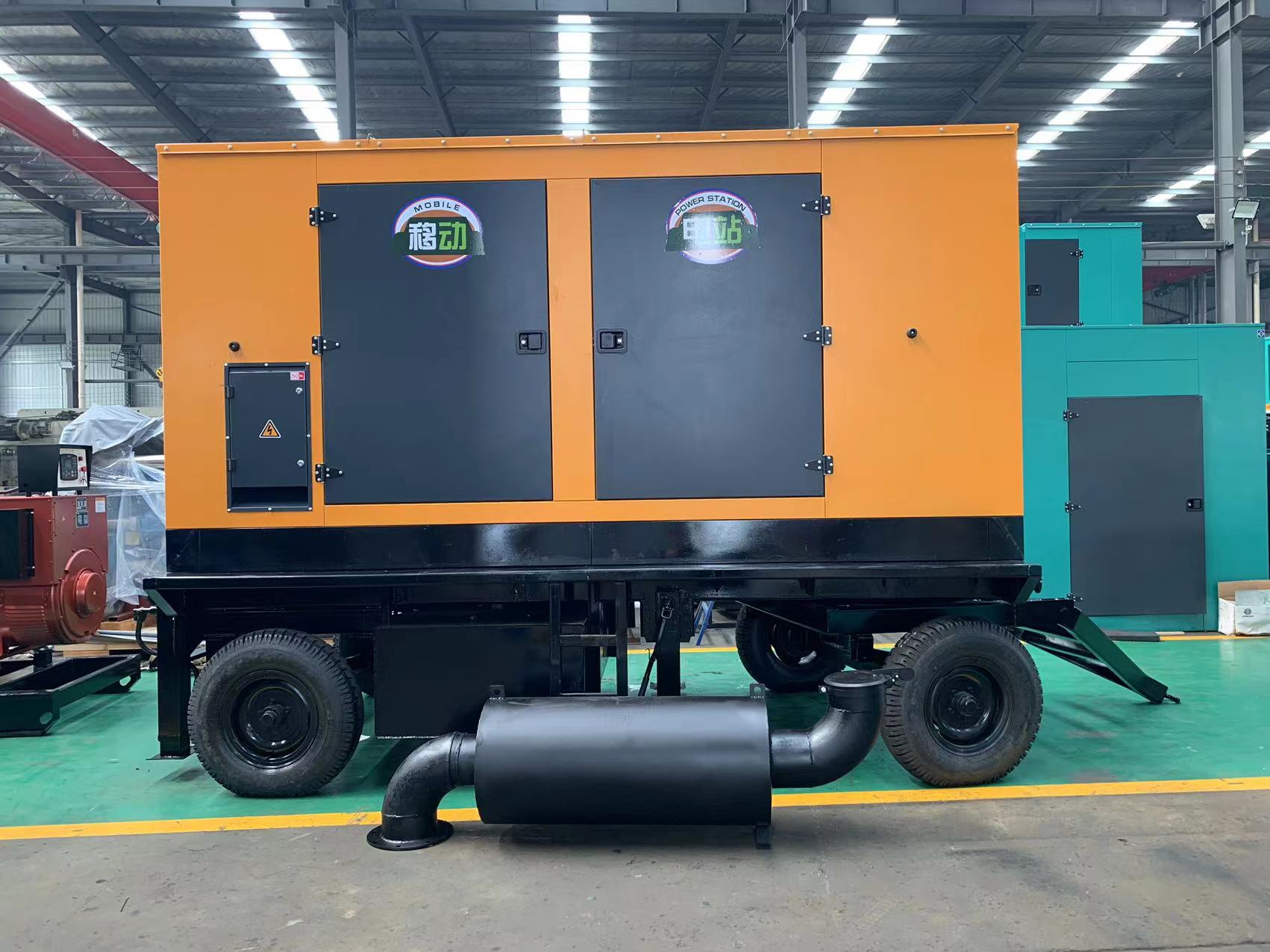 2026 OEM Affordable Soundproof 20kw 30kw 50kw Silent Trailer Mobile Standby Power Diesel Generators Set Engine