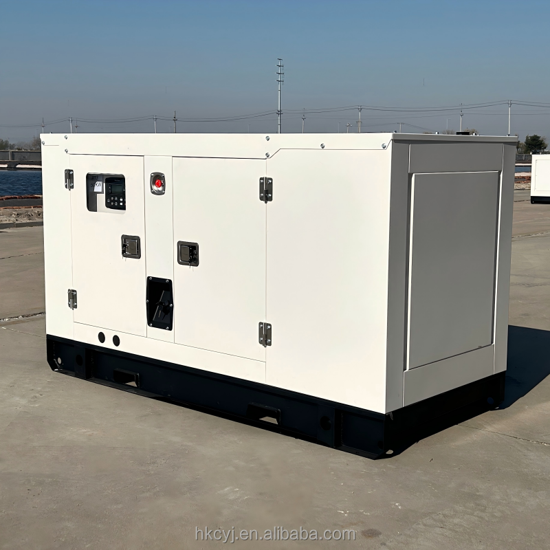 Industrial Silent Type Diesel Engine 20KW 3 Phase Emergency Backup Generator with ATS for Construction Site for Engine