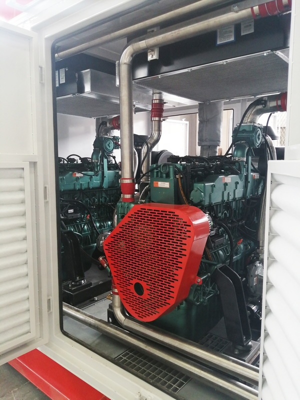 Containerized 2 MW Gas Generator Natural Gas Genset Gas Fuel Generator Set