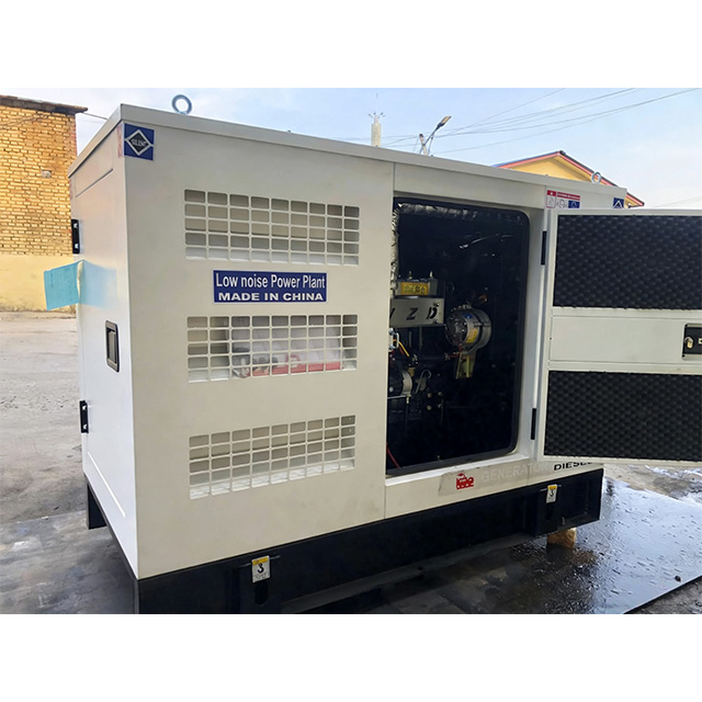 Mobile Trailer Diesel Generator 25Kva 30Kva 60Kva 75Kva 230V 480V 4 Wheels Silent Frame Generador Power Plant Soundproof Design
