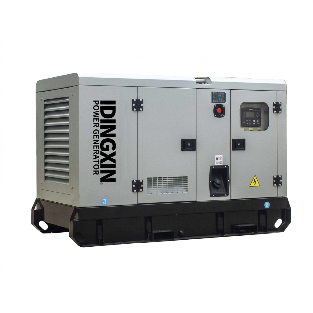 3-Phase Super Silent Diesel Generator Set 30kVA to 400kVA Industrial Electric Power Genset for Standby Emergency Use