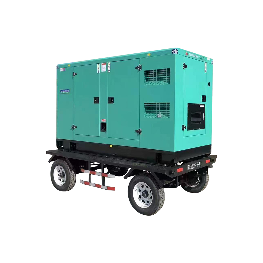 Diesel Generators Set 132Kva/120Kw/100Kva Standby Backup Silent with Trailer Remote Control From Emergency Equipment Supplier